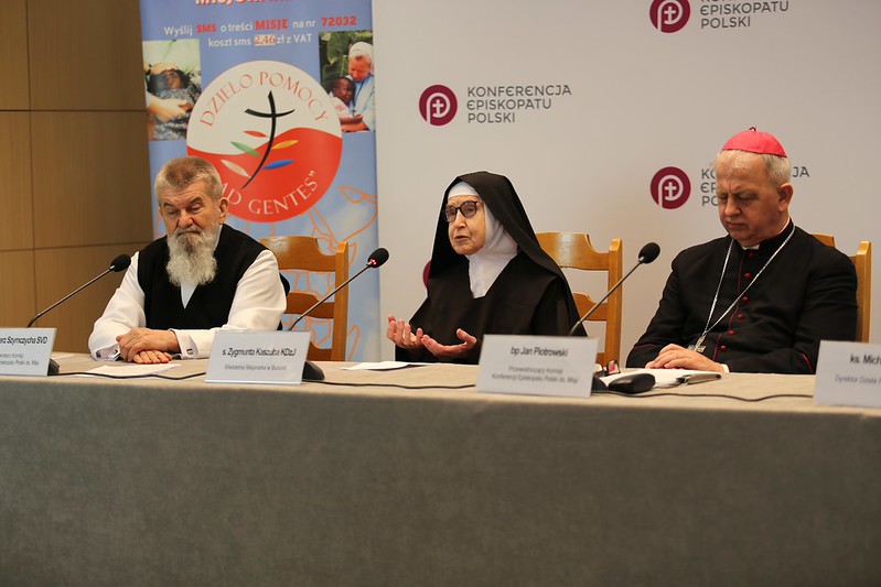 S. Zygmunta o misjach podczas konferencji prasowej przed Niedzielą Ad Gentes